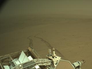 View image taken on Mars, Mars Perseverance Sol 1347: Left Navigation Camera (Navcam)