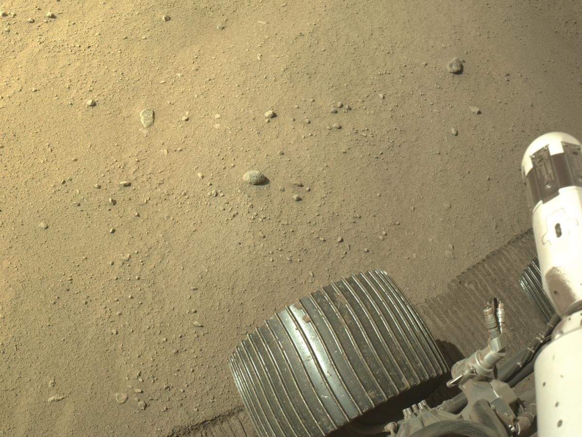 This image was taken by NAVCAM_LEFT onboard NASA's Mars rover Perseverance on Sol 1348