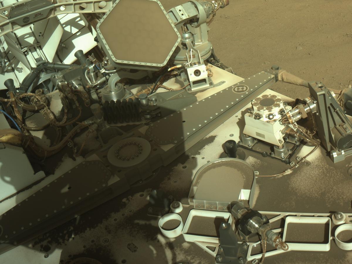 This image was taken by NAVCAM_RIGHT onboard NASA's Mars rover Perseverance on Sol 1348