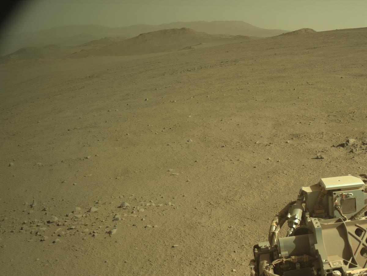 This image was taken by NAVCAM_LEFT onboard NASA's Mars rover Perseverance on Sol 1349