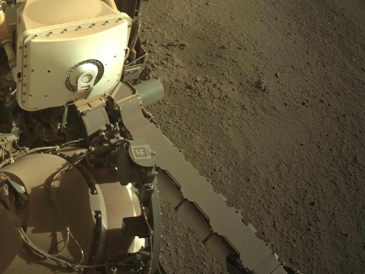 This image was taken by NAVCAM_LEFT onboard NASA's Mars rover Perseverance on Sol 1349