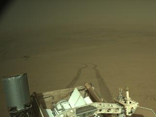 View image taken on Mars, Mars Perseverance Sol 1349: Left Navigation Camera (Navcam)