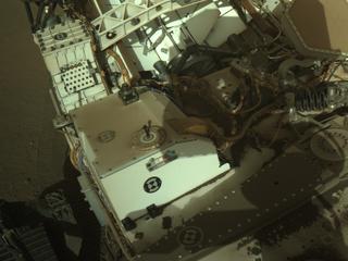 View image taken on Mars, Mars Perseverance Sol 1349: Left Navigation Camera (Navcam)