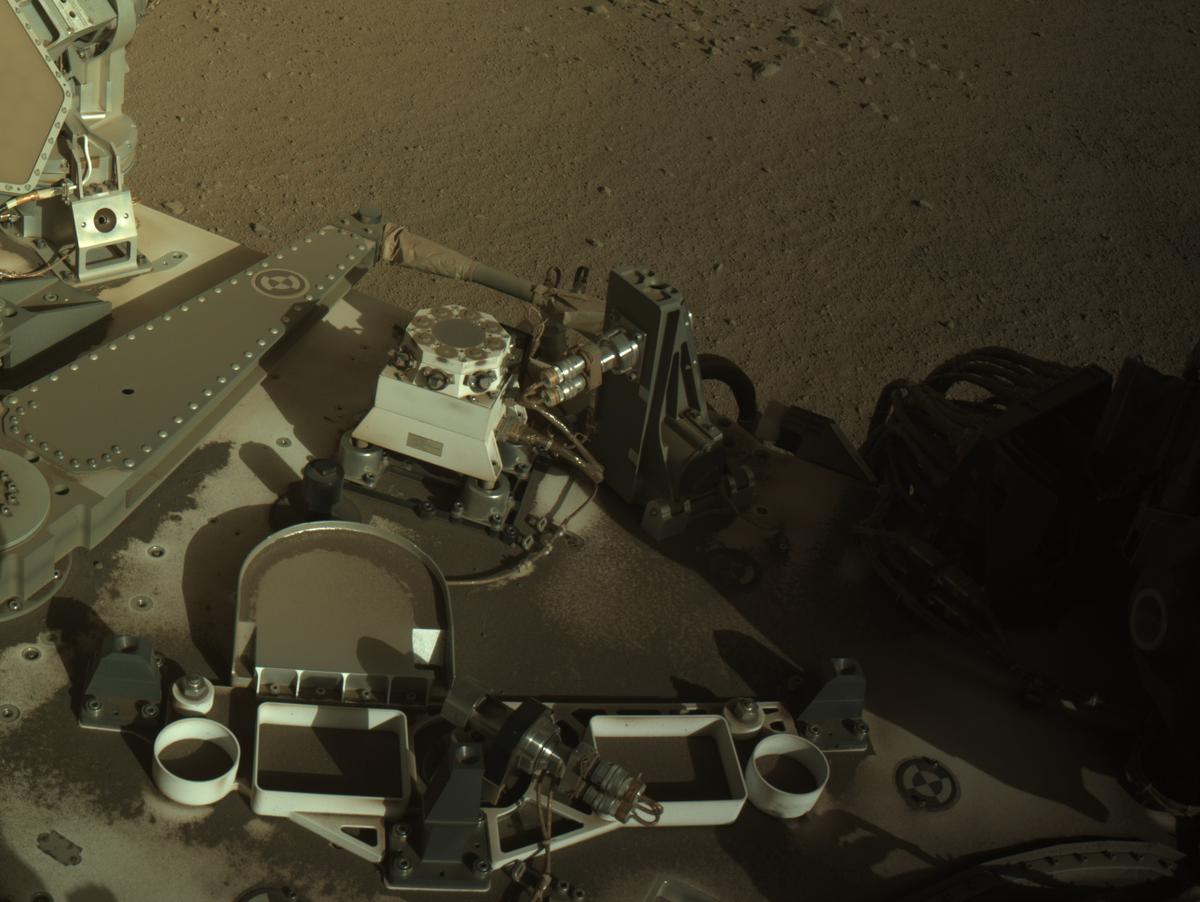 This image was taken by NAVCAM_LEFT onboard NASA's Mars rover Perseverance on Sol 1349