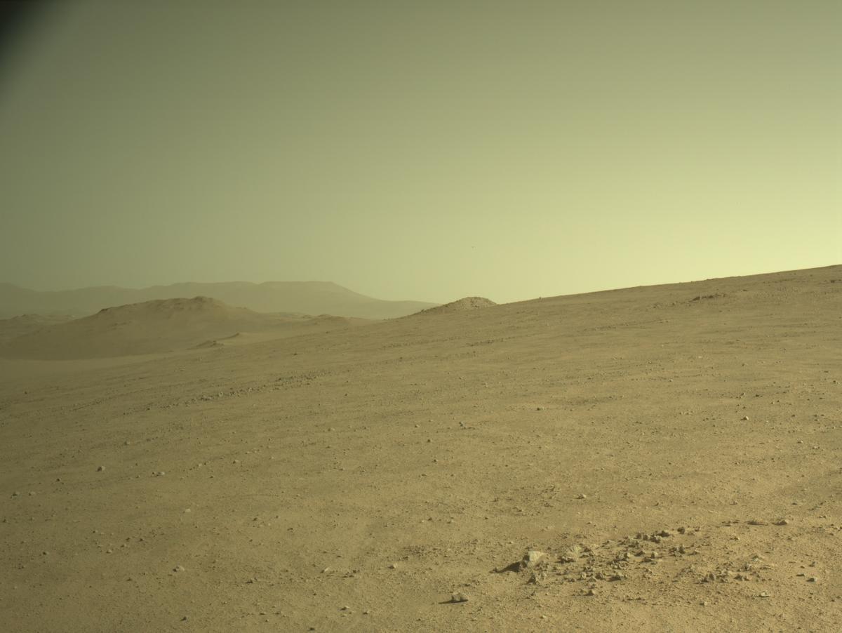 This image was taken by NAVCAM_RIGHT onboard NASA's Mars rover Perseverance on Sol 1349