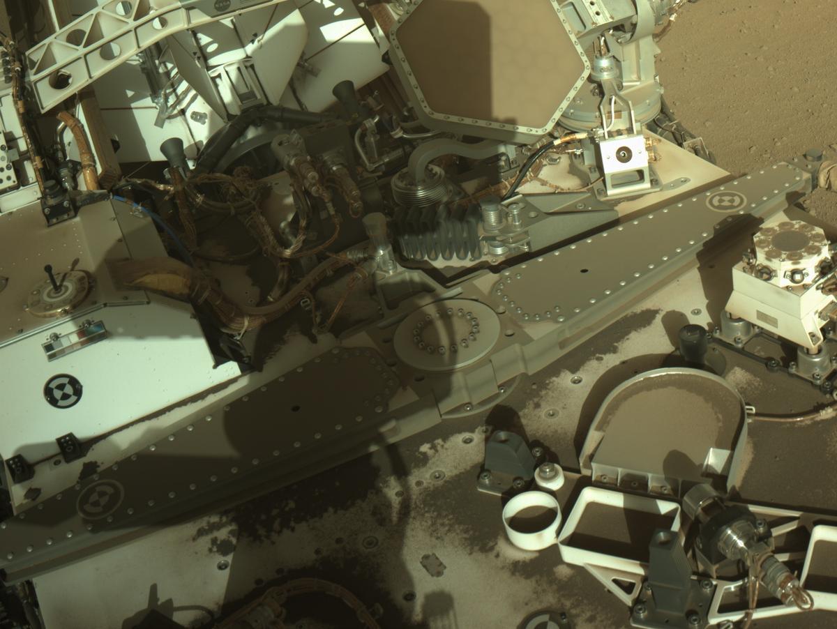 This image was taken by NAVCAM_RIGHT onboard NASA's Mars rover Perseverance on Sol 1349