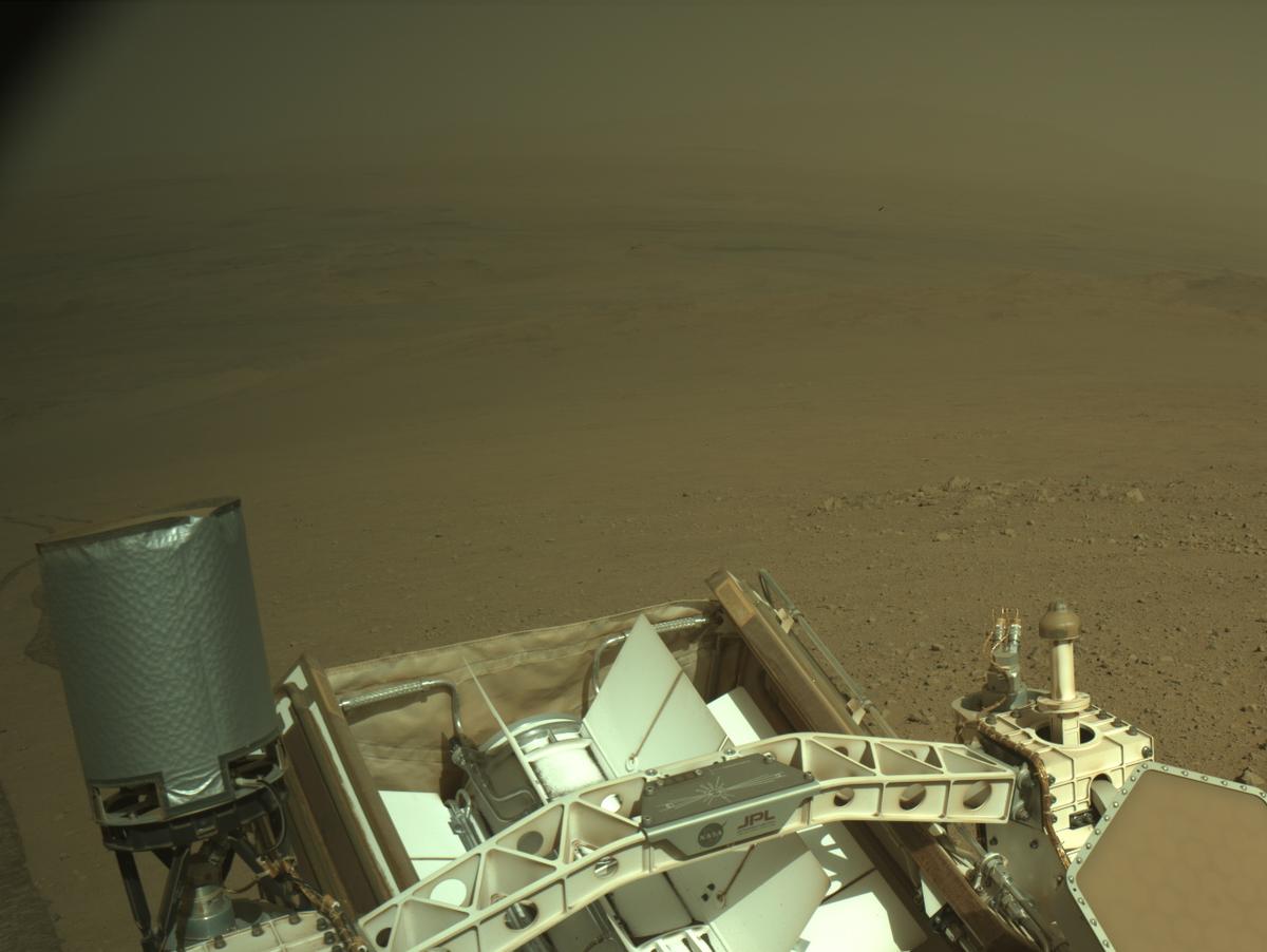 This image was taken by NAVCAM_LEFT onboard NASA's Mars rover Perseverance on Sol 1351