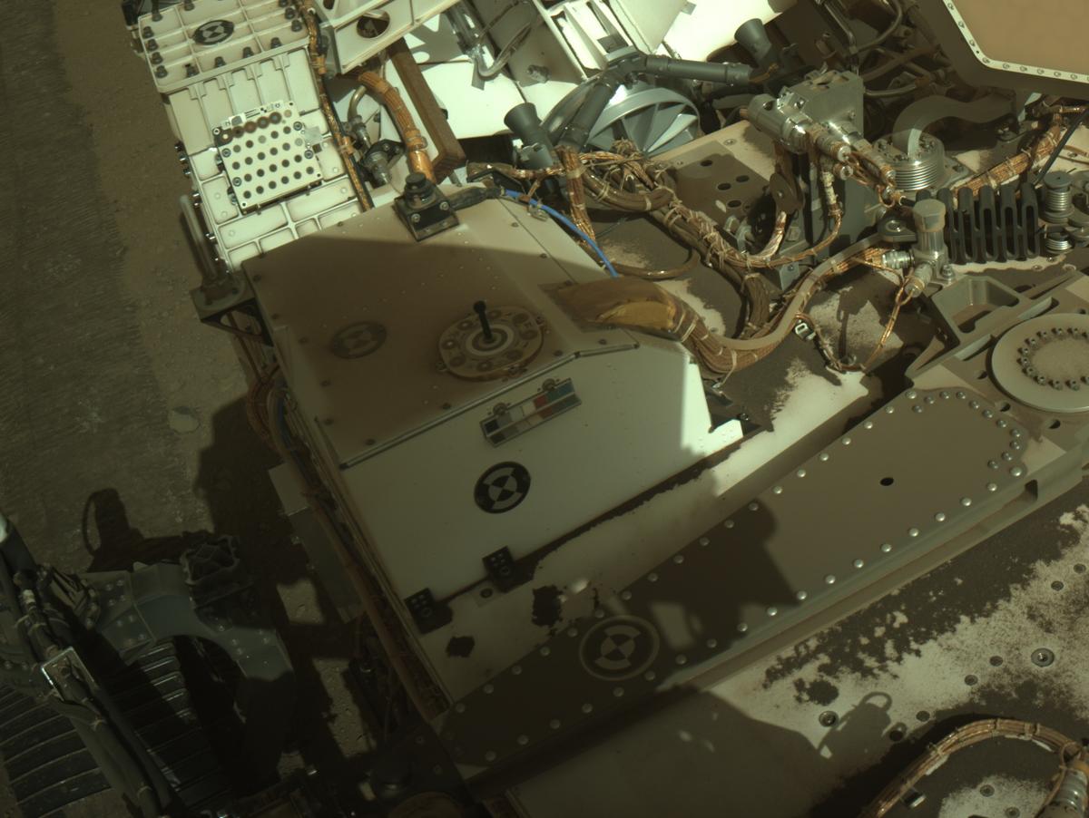 This image was taken by NAVCAM_LEFT onboard NASA's Mars rover Perseverance on Sol 1351