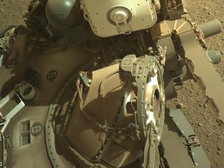 View image taken on Mars, Mars Perseverance Sol 1351: Right Navigation Camera (Navcam)