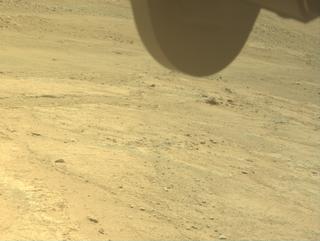 View image taken on Mars, Mars Perseverance Sol 1359: Front Right Hazard Avoidance Camera (Hazcam)