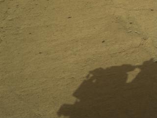 View image taken on Mars, Mars Perseverance Sol 1360: Front Left Hazard Avoidance Camera (Hazcam)