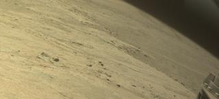 View image taken on Mars, Mars Perseverance Sol 1360: Front Right Hazard Avoidance Camera (Hazcam)