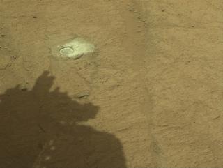 View image taken on Mars, Mars Perseverance Sol 1360: Front Right Hazard Avoidance Camera (Hazcam)