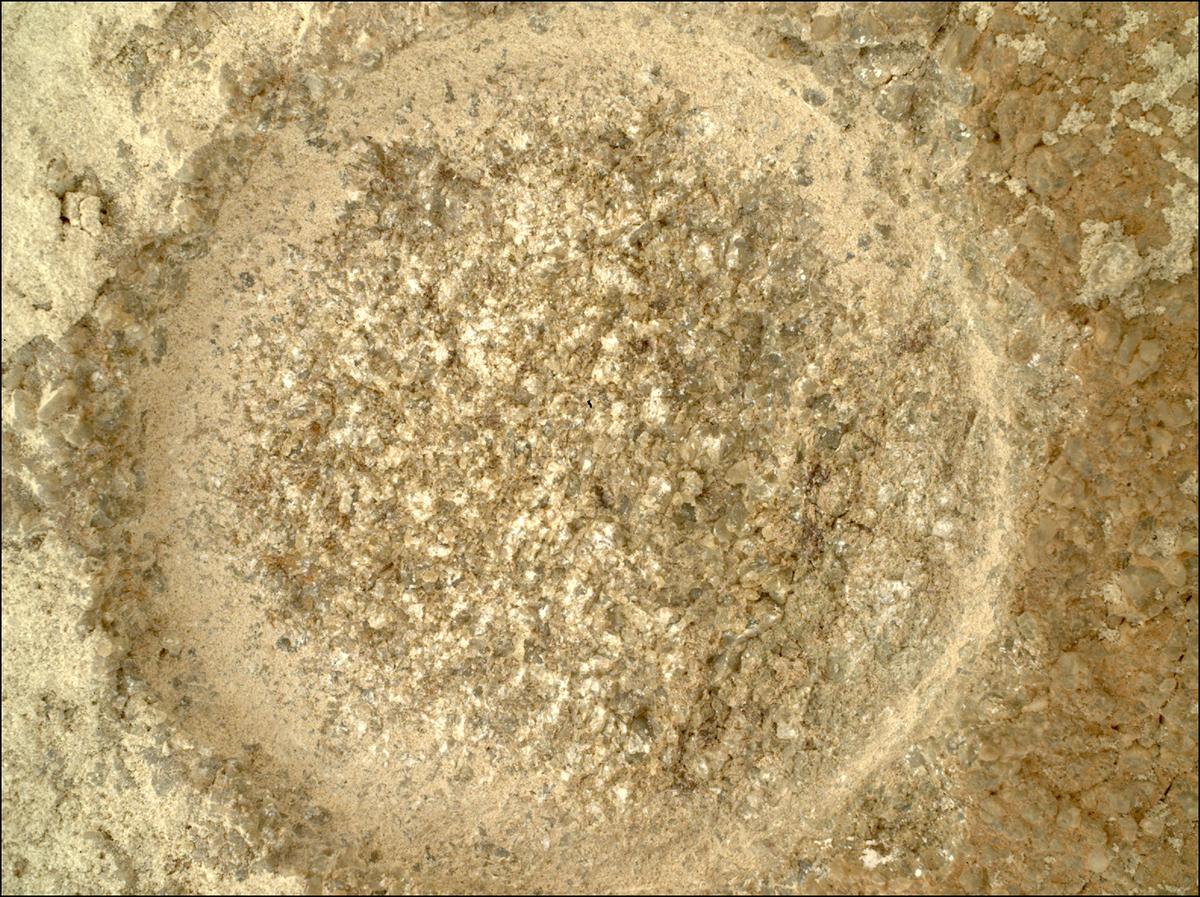 This image was taken by SHERLOC_WATSON onboard NASA's Mars rover Perseverance on Sol 1360