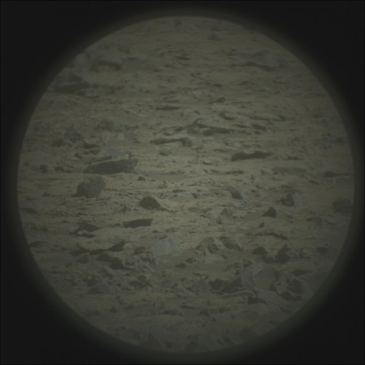 This image was taken by SUPERCAM_RMI onboard NASA's Mars rover Perseverance on Sol 1374