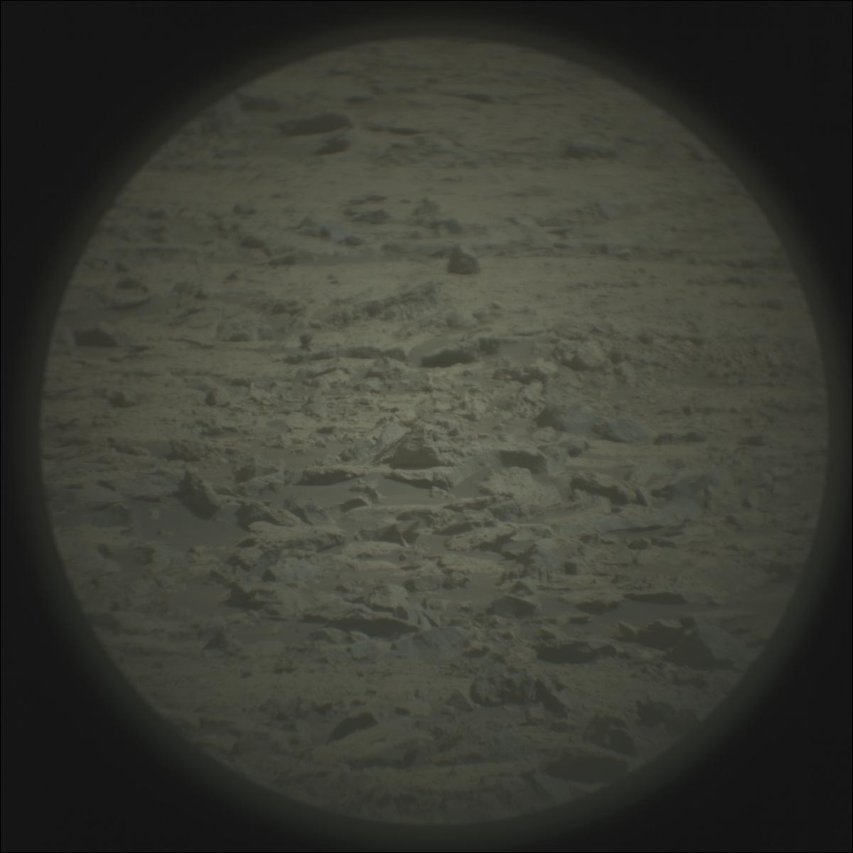 This image was taken by SUPERCAM_RMI onboard NASA's Mars rover Perseverance on Sol 1374