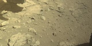 View image taken on Mars, Mars Perseverance Sol 1375: Front Left Hazard Avoidance Camera (Hazcam)