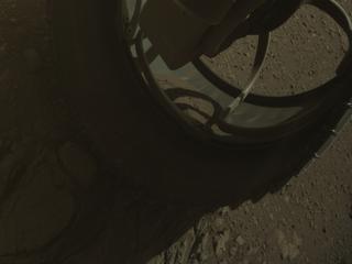 View image taken on Mars, Mars Perseverance Sol 1375: Front Right Hazard Avoidance Camera (Hazcam)