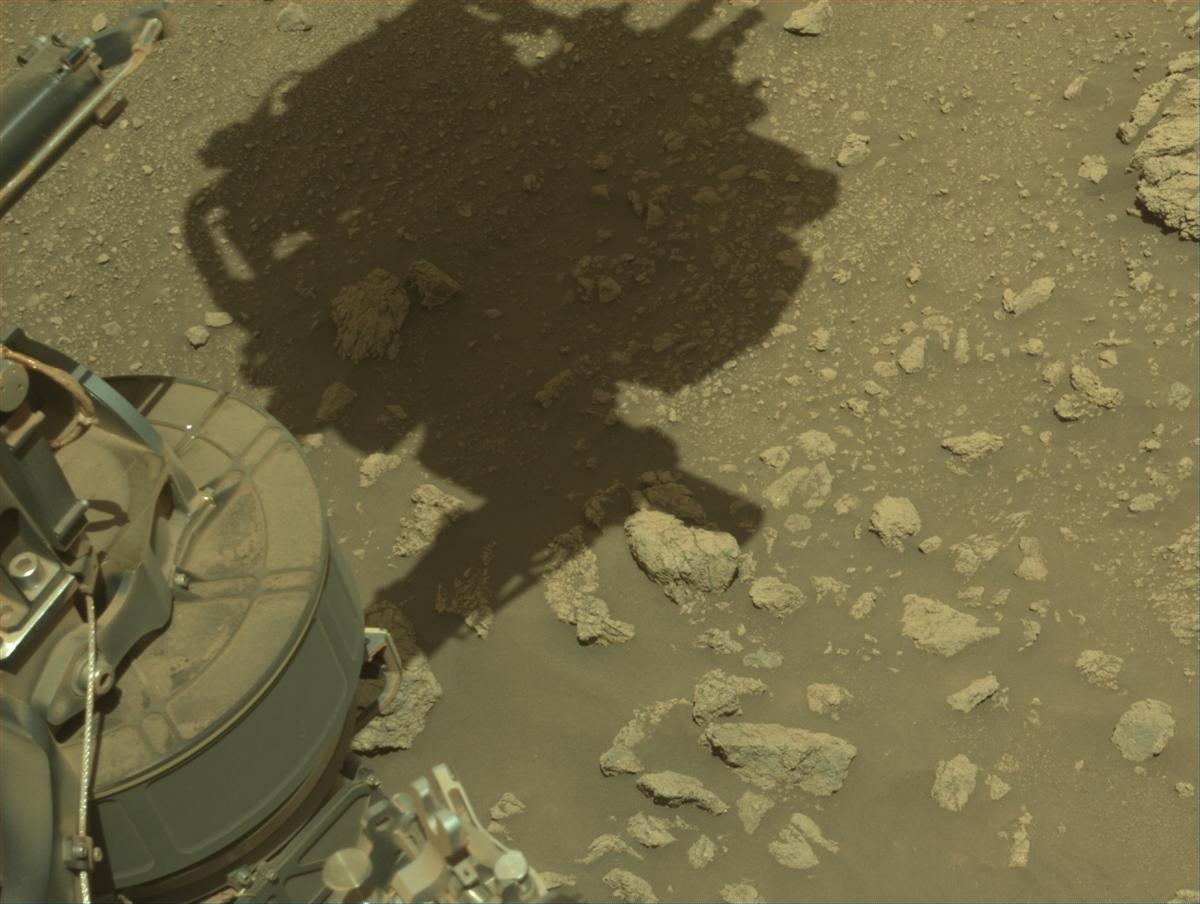 This image was taken by NAVCAM_LEFT onboard NASA's Mars rover Perseverance on Sol 1375