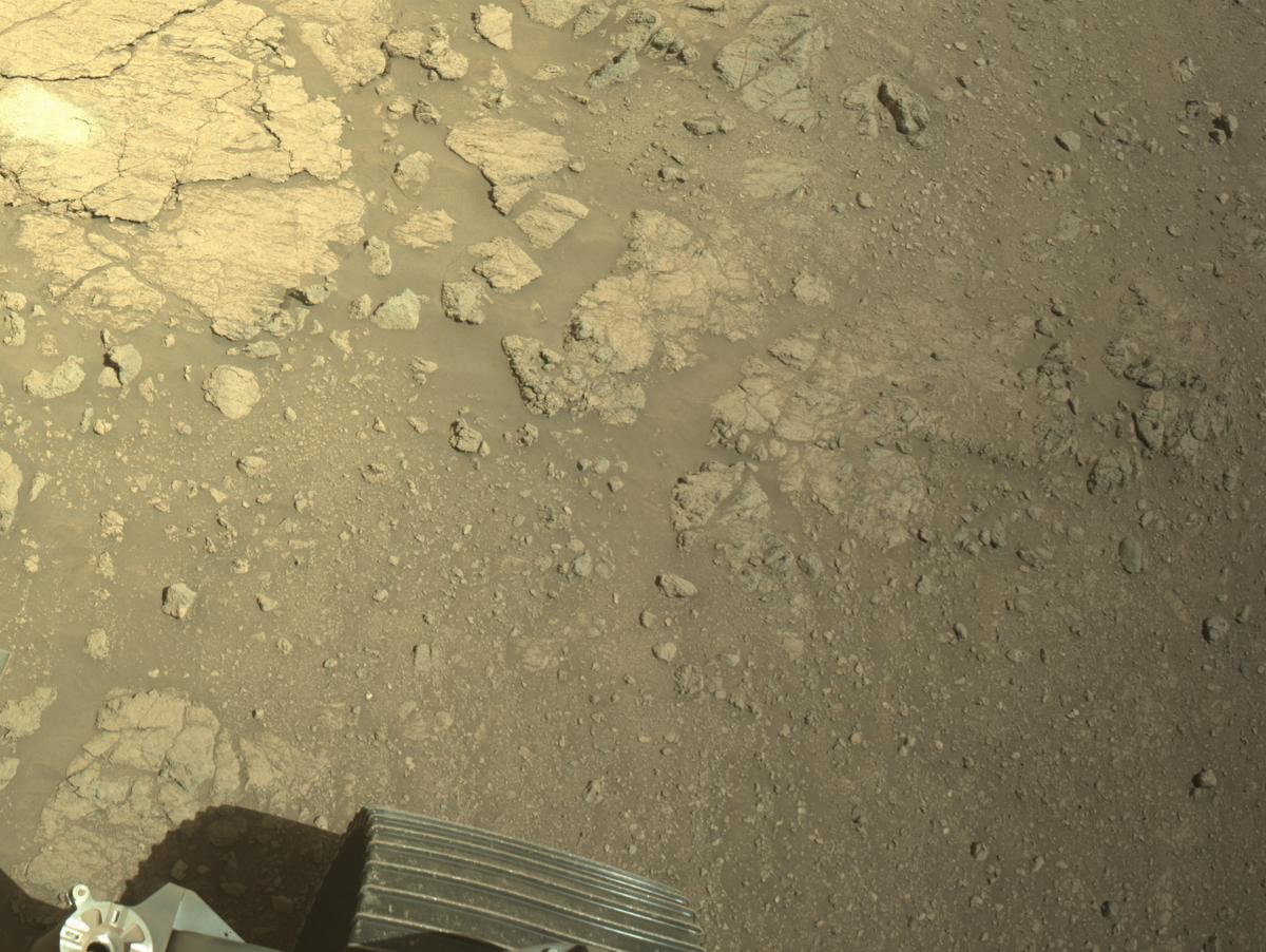 This image was taken by NAVCAM_RIGHT onboard NASA's Mars rover Perseverance on Sol 1375
