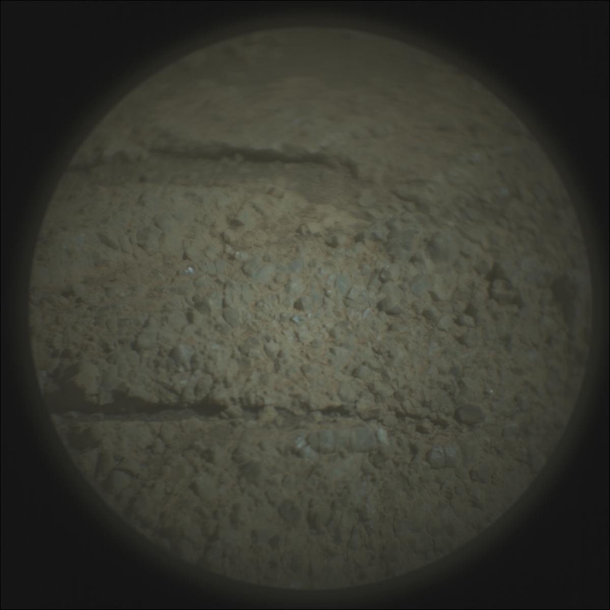 This image was taken by SUPERCAM_RMI onboard NASA's Mars rover Perseverance on Sol 1375