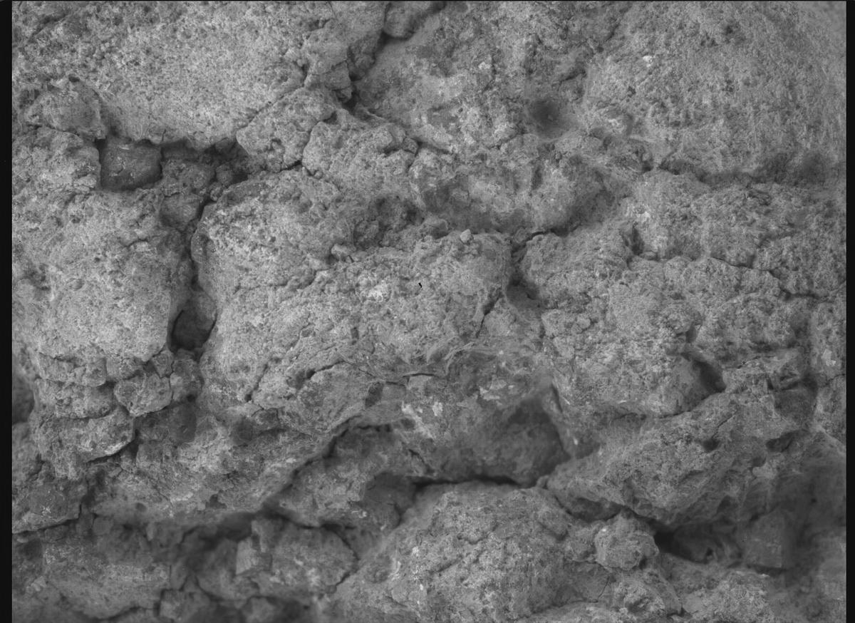 This image was taken by SHERLOC_WATSON onboard NASA's Mars rover Perseverance on Sol 1377