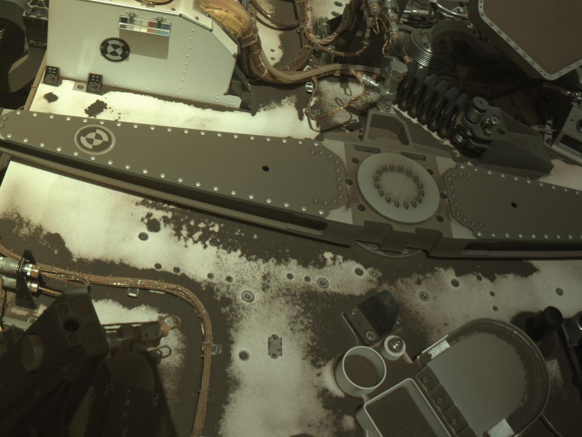 This image was taken by NAVCAM_RIGHT onboard NASA's Mars rover Perseverance on Sol 1380