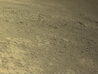 View image taken on Mars, Mars Perseverance Sol 1381: Front Left Hazard Avoidance Camera (Hazcam)