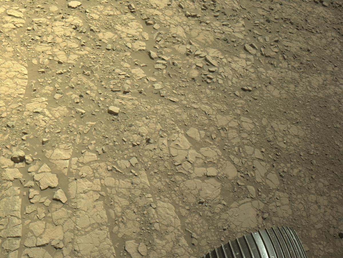 This image was taken by NAVCAM_LEFT onboard NASA's Mars rover Perseverance on Sol 1381