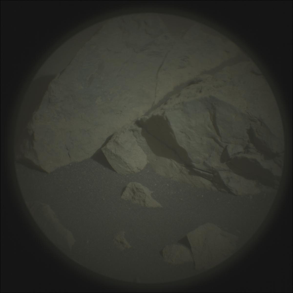 This image was taken by SUPERCAM_RMI onboard NASA's Mars rover Perseverance on Sol 1381