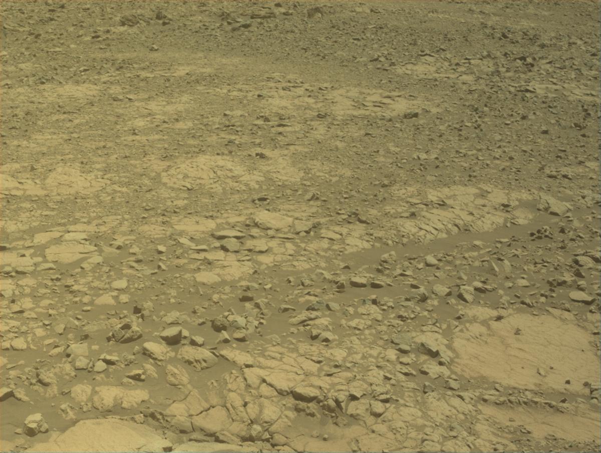 This image was taken by FRONT_HAZCAM_LEFT_A onboard NASA's Mars rover Perseverance on Sol 1395