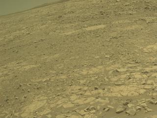 View image taken on Mars, Mars Perseverance Sol 1395: Front Left Hazard Avoidance Camera (Hazcam)