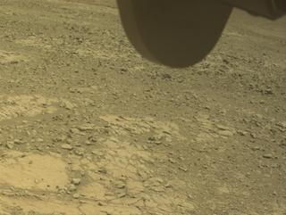 View image taken on Mars, Mars Perseverance Sol 1395: Front Right Hazard Avoidance Camera (Hazcam)