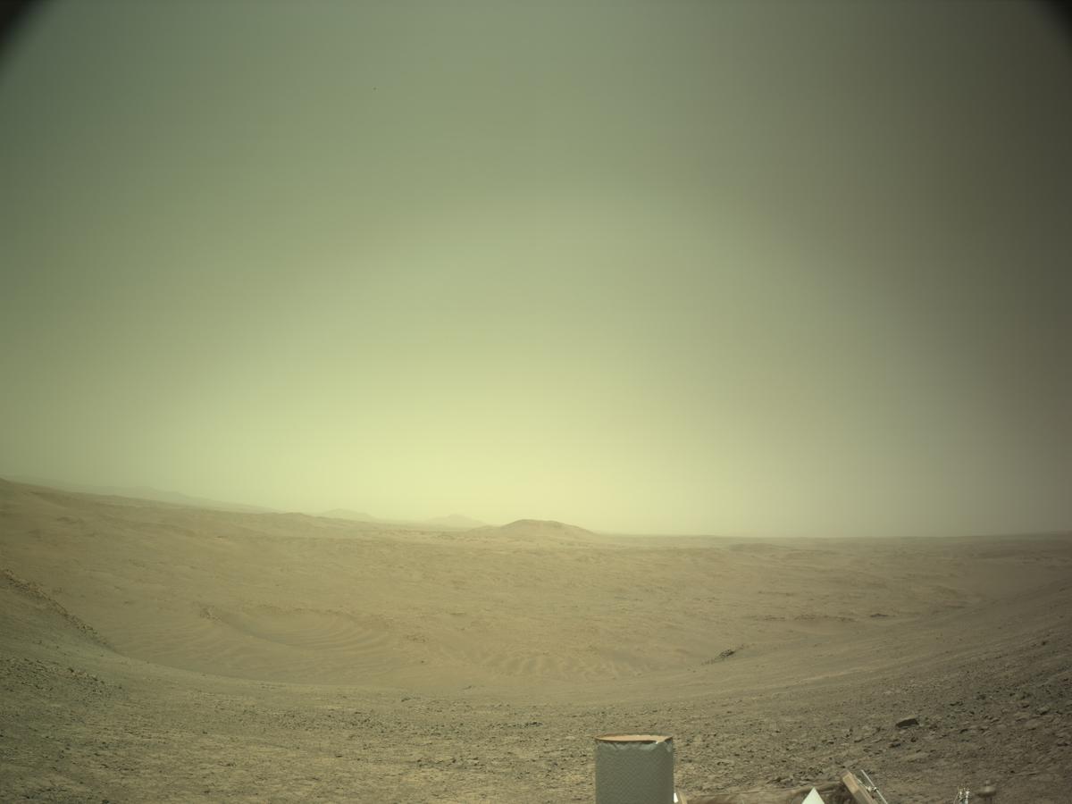 This image was taken by NAVCAM_LEFT onboard NASA's Mars rover Perseverance on Sol 1396