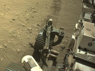 View image taken on Mars, Mars Perseverance Sol 1397: Left Navigation Camera (Navcam)