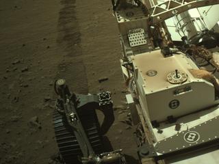 View image taken on Mars, Mars Perseverance Sol 1397: Left Navigation Camera (Navcam)