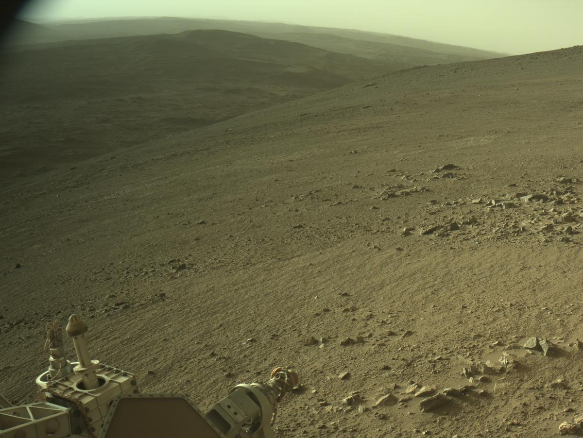 This image was taken by NAVCAM_LEFT onboard NASA's Mars rover Perseverance on Sol 1398