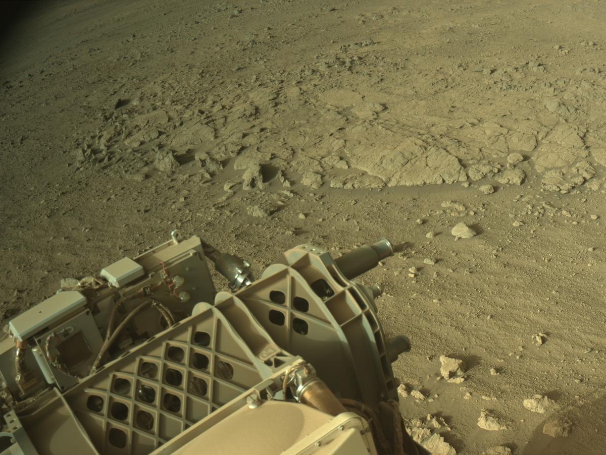 This image was taken by NAVCAM_LEFT onboard NASA's Mars rover Perseverance on Sol 1398