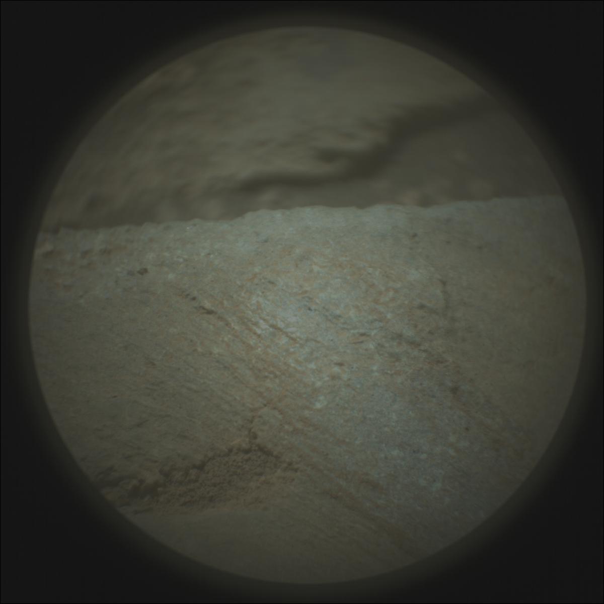 This image was taken by SUPERCAM_RMI onboard NASA's Mars rover Perseverance on Sol 1399