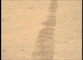 View image taken on Mars, Mars Perseverance Sol 1399: Left Mastcam-Z Camera