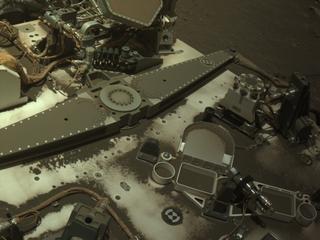 View image taken on Mars, Mars Perseverance Sol 1400: Left Navigation Camera (Navcam)