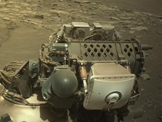 View image taken on Mars, Mars Perseverance Sol 1400: Left Navigation Camera (Navcam)