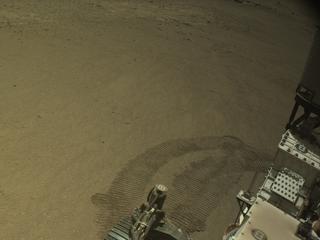 View image taken on Mars, Mars Perseverance Sol 1400: Right Navigation Camera (Navcam)