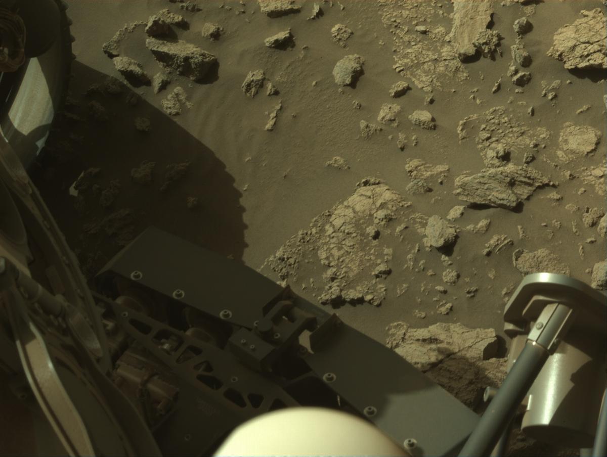 This image was taken by NAVCAM_RIGHT onboard NASA's Mars rover Perseverance on Sol 1401
