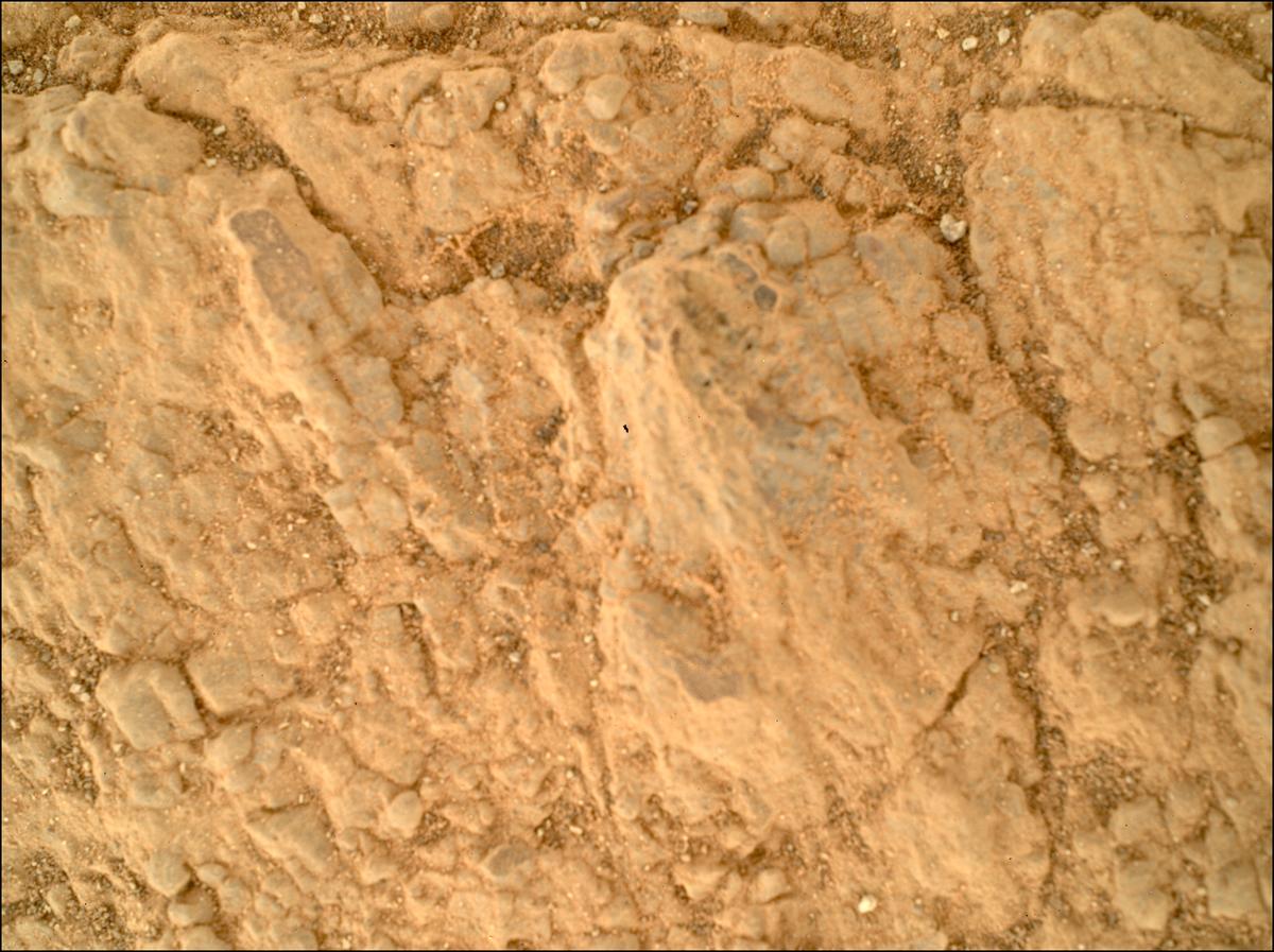 This image was taken by SHERLOC_WATSON onboard NASA's Mars rover Perseverance on Sol 1401