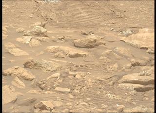 View image taken on Mars, Mars Perseverance Sol 1402: Left Mastcam-Z Camera