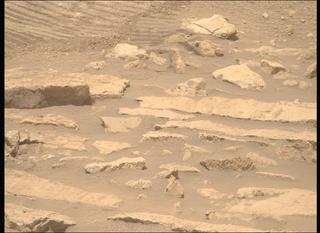 View image taken on Mars, Mars Perseverance Sol 1402: Right Mastcam-Z Camera