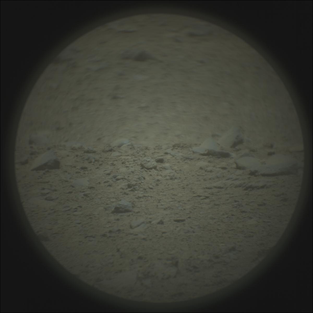 This image was taken by SUPERCAM_RMI onboard NASA's Mars rover Perseverance on Sol 1406