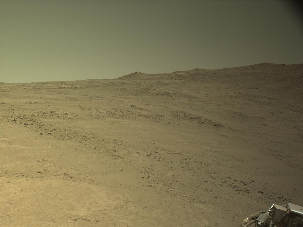 This image was taken by NAVCAM_LEFT onboard NASA's Mars rover Perseverance on Sol 1411