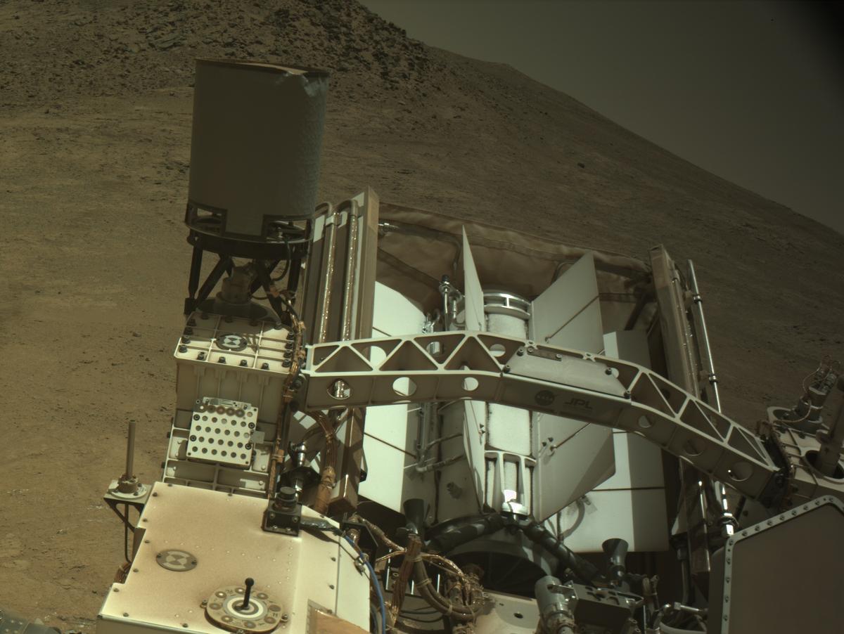 This image was taken by NAVCAM_RIGHT onboard NASA's Mars rover Perseverance on Sol 1411